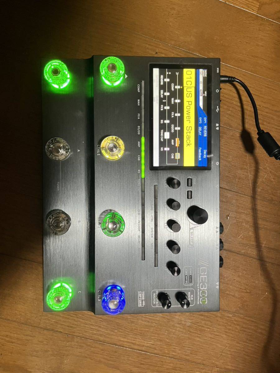 MOOER GE300 LITE マルチエフェクター 1回使用のみ | top-chassis