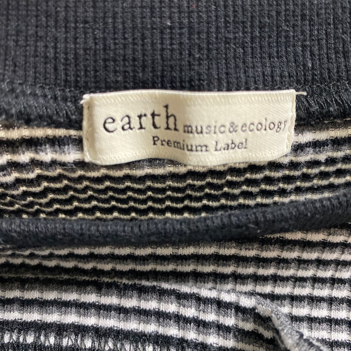 earth music & ecology アースミュージックアンドエコロジー　 Tシャツ　半袖　ボーダー　ストライプ