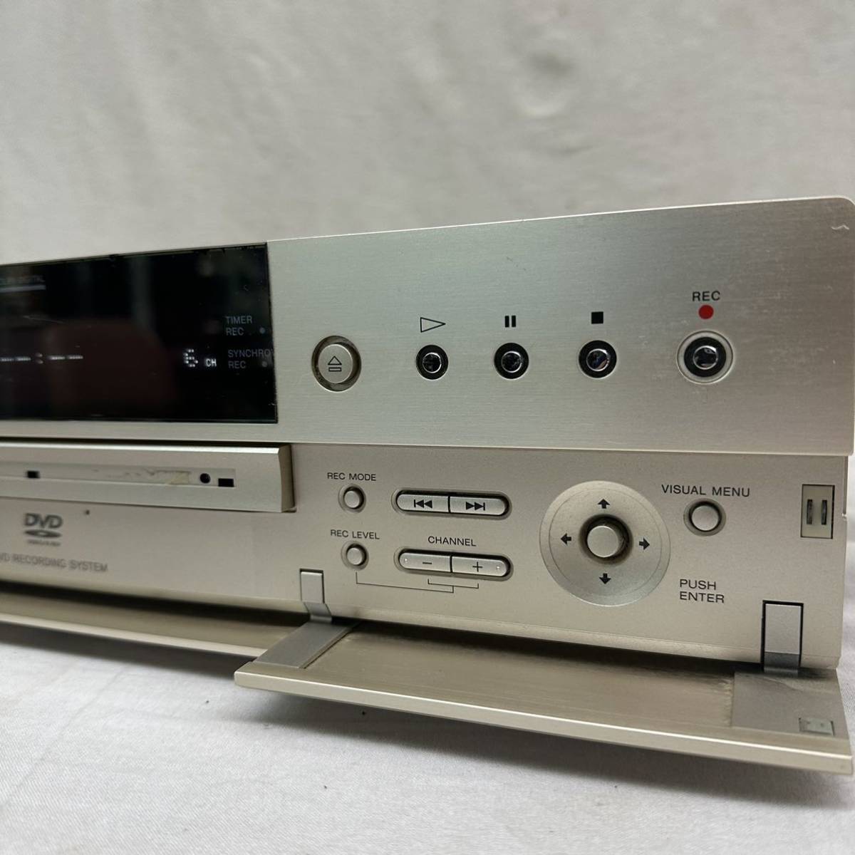 SONYソニー DVD recorder RDR-A1 動作確認済み　DVDレコーダー　リモコンなし　映像機器_画像3
