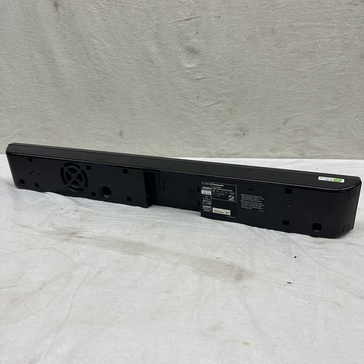 Panasonic SC-HTB10 2010年製 シアターバー ホームシアター Panasonic SC-HTB10 2010年製 シアターバー ホームシアター