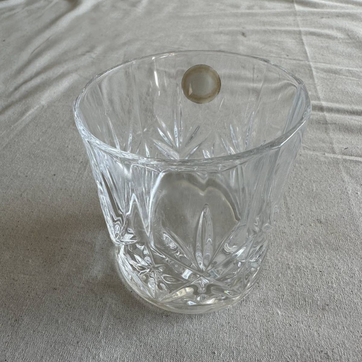ロックグラス グラス　クリスタル Cristal de Flandre クリスタル　デ　フランドル　フランス製　ガラス　レトロ　おしゃれ　洋風_画像5