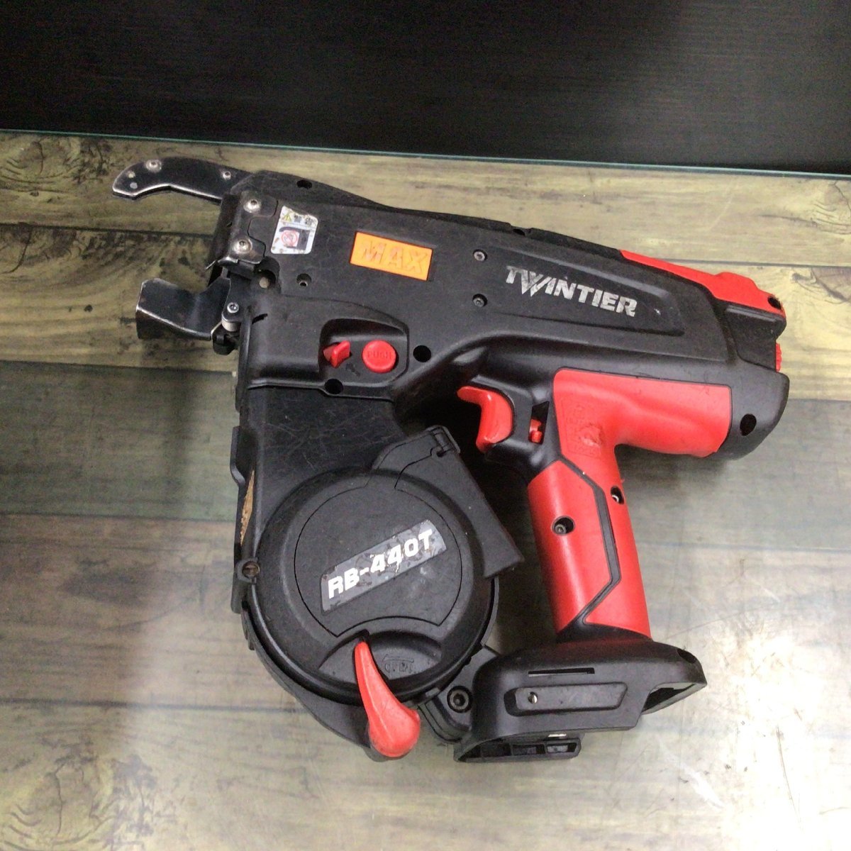 品】 マックス MAX 14.4V 鉄筋結束機 ツインタイア RB-440T-B2C/1440A