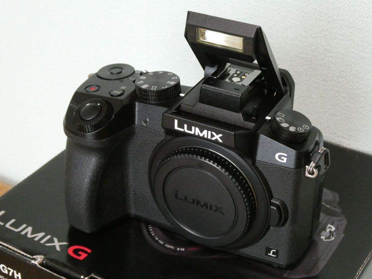 Panasonic LUMIX デジタル一眼カメラ/レンズキット DMC-G7H-K ブラック_画像2