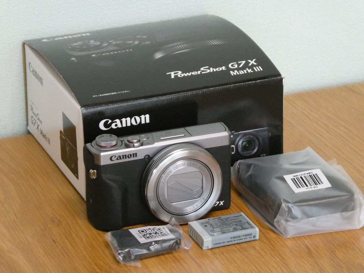 CANON PowerShot G7 X Mark III シルバー_画像1