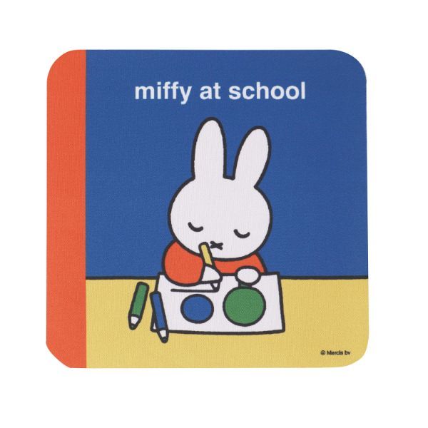 ミッフィー miffy マウスパッド(がっこう) 絵本シリーズ Dick Bruna_画像1