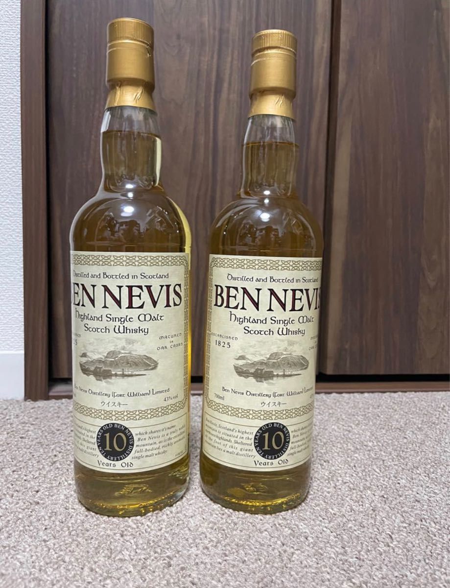 【送料無料】終売ウイスキー ベンネヴィス10年　2本セット