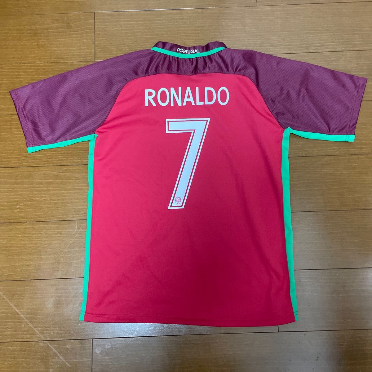 サッカーポルトガル代表　クリスティアーノ・ロナウド　7番　レプリカユニフォームシャツ