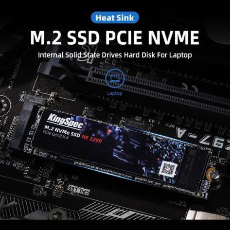 【新品】KingSpec SSD M.2 NVMe 512GB PCIe Gen3x4 国内発送！_画像4