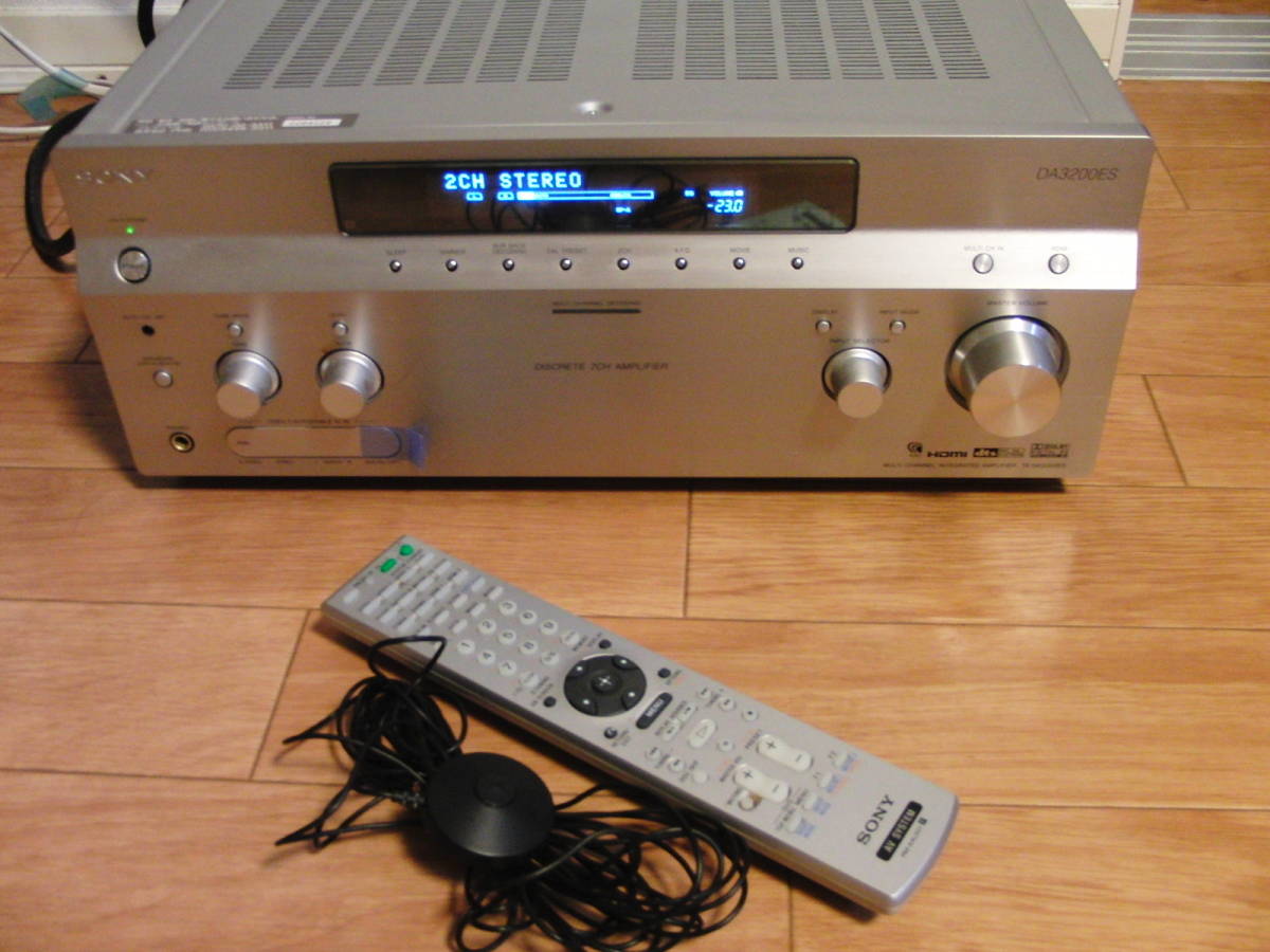 SONY Sony AV amplifier TA-DA3200ES: Real Yahoo auction salling