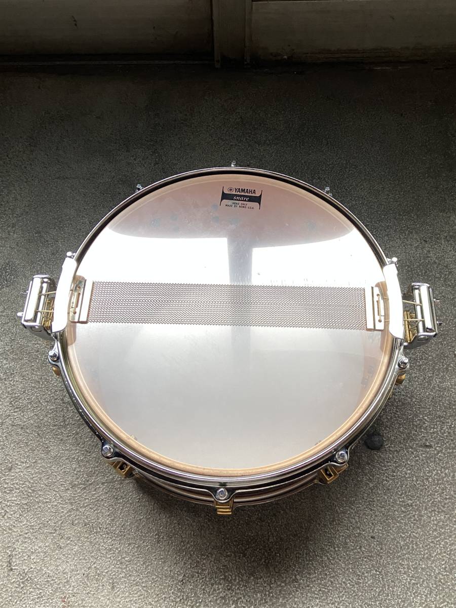 送料込！ヤマハ14“メイプルカスタムスネア！！YAMAHA MSD0115_画像4