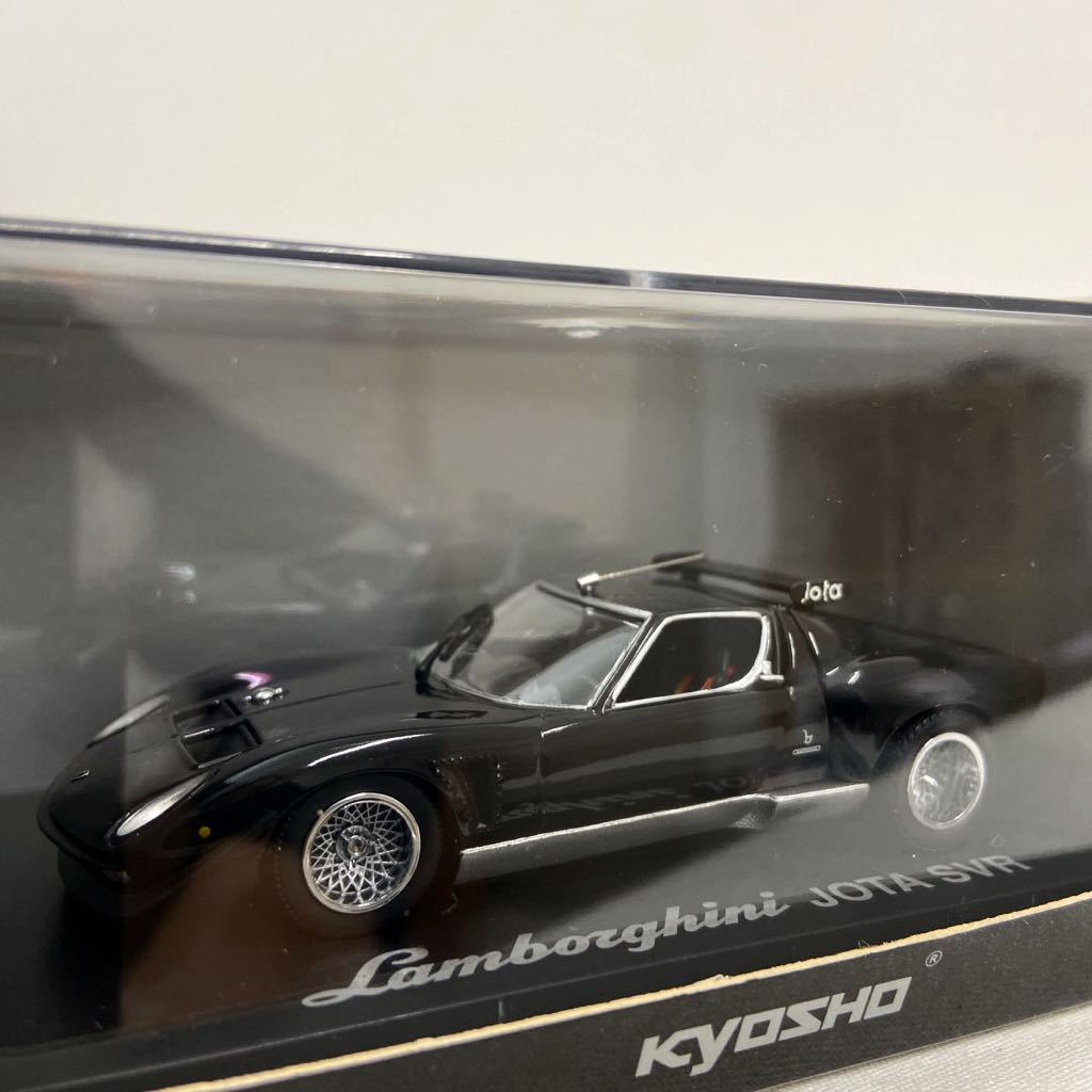 京商 1/43 Lamborghini Jota SVR Black / Silver ランボルギーニ