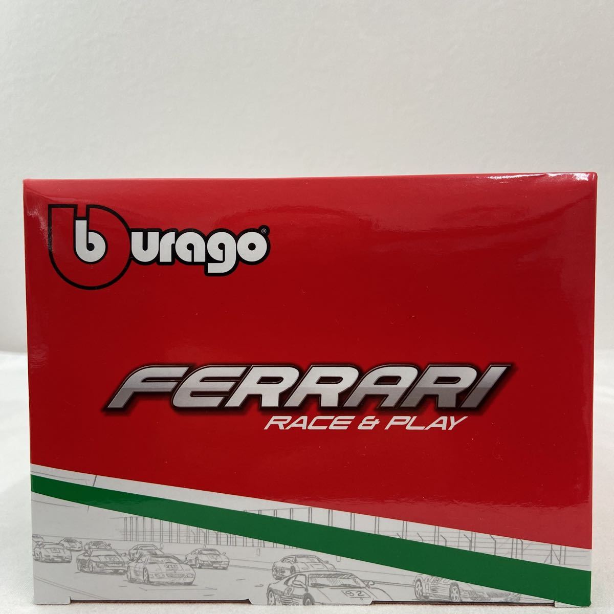 burago 1/18 FERRARI FXX K EVO Red BBurago Ferrari red minicar model car P ZERO PIRELLI