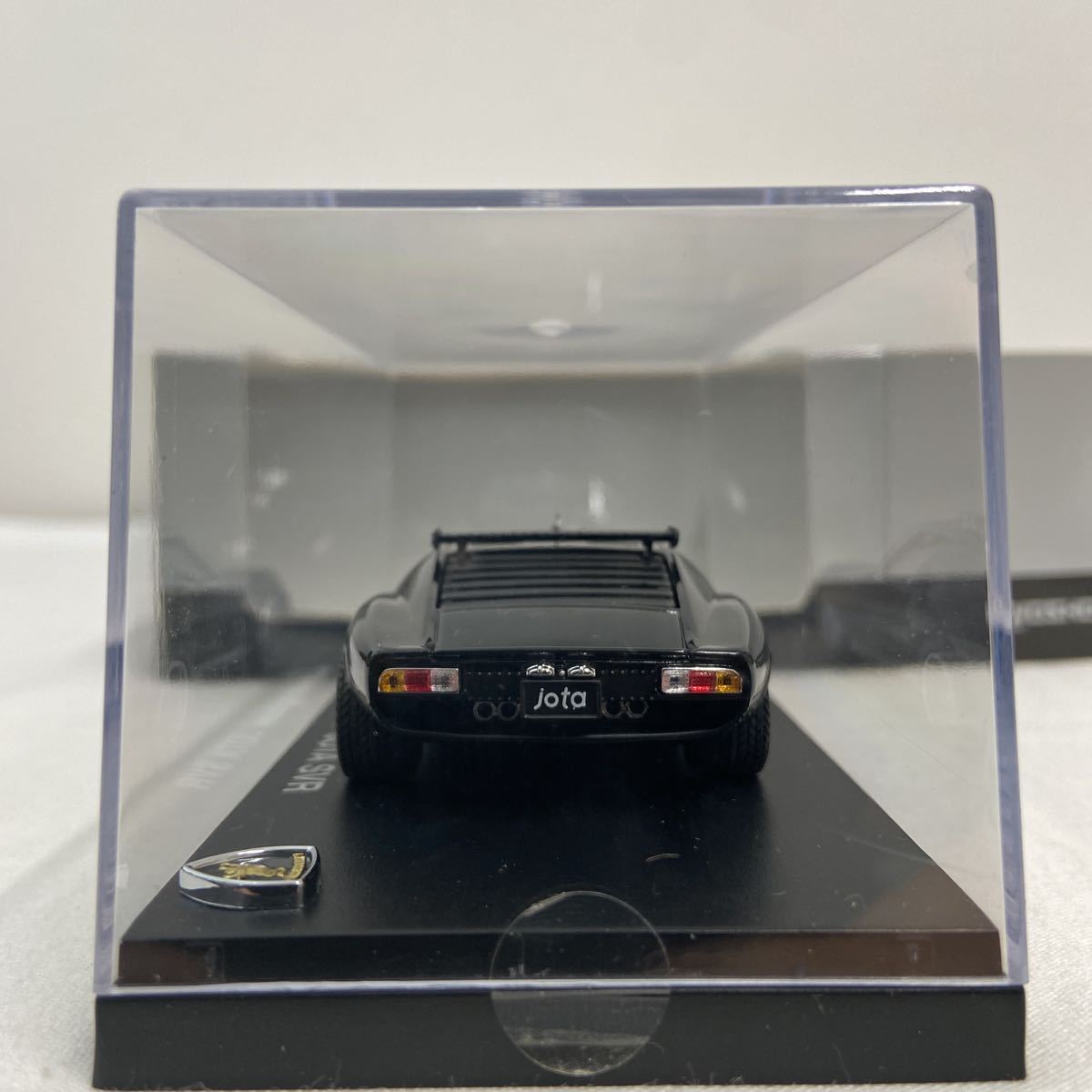 京商 1/43 Lamborghini Jota SVR Black / Silver ランボルギーニ イオタ ブラック シルバー スーパーカー ミニカー モデルカー_画像10