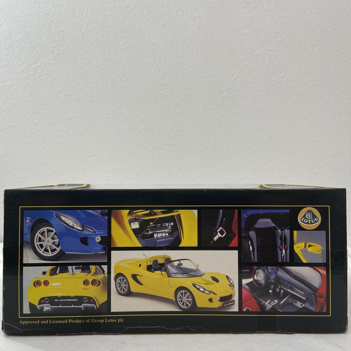 JADI 1/18 LOTUS ELISE 111S 2002年 Lightning Yellow ロータス エリーゼ イギリス スポーツカー ミニカー モデルカー_画像2