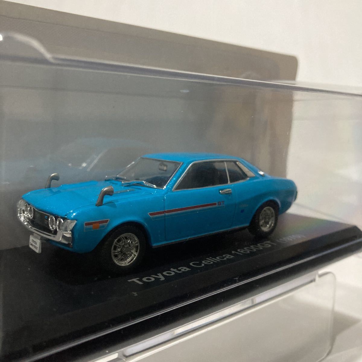 アシェット 国産名車コレクション 1/43 Toyota Celica 1600GT 1970年 トヨタ セリカ ダルマ ta22 旧車 ミニカー モデルカーの画像3