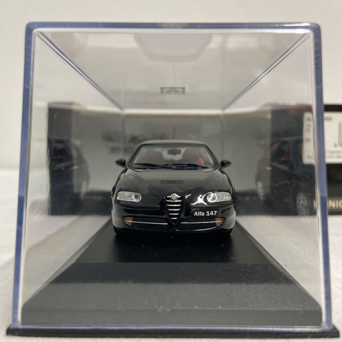 MINICHAMPS 1/43 Alfa Romeo 147 2001年 Black ミニチャンプス アルファロメオ アルファ ブラック ミニカー モデルカー_画像7