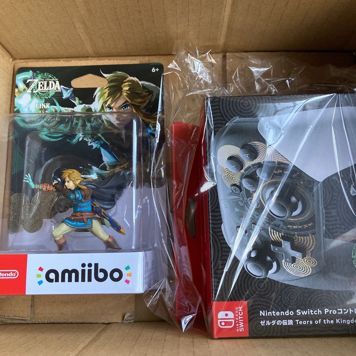 ゼルダの伝説 ティアーズオブザキングダムamiibo &プロコンセット