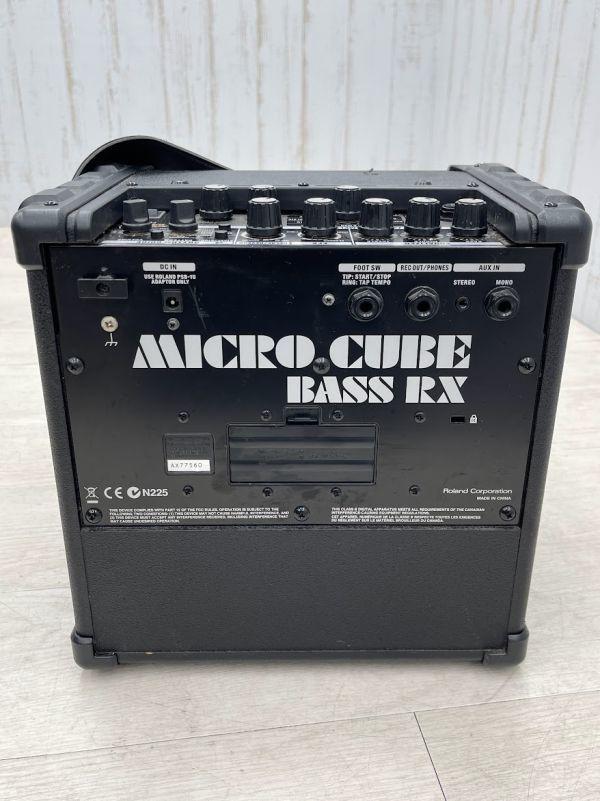 Roland ベースアンプ MICRO CUBE BASS RX ローランド 電池駆動可能 4