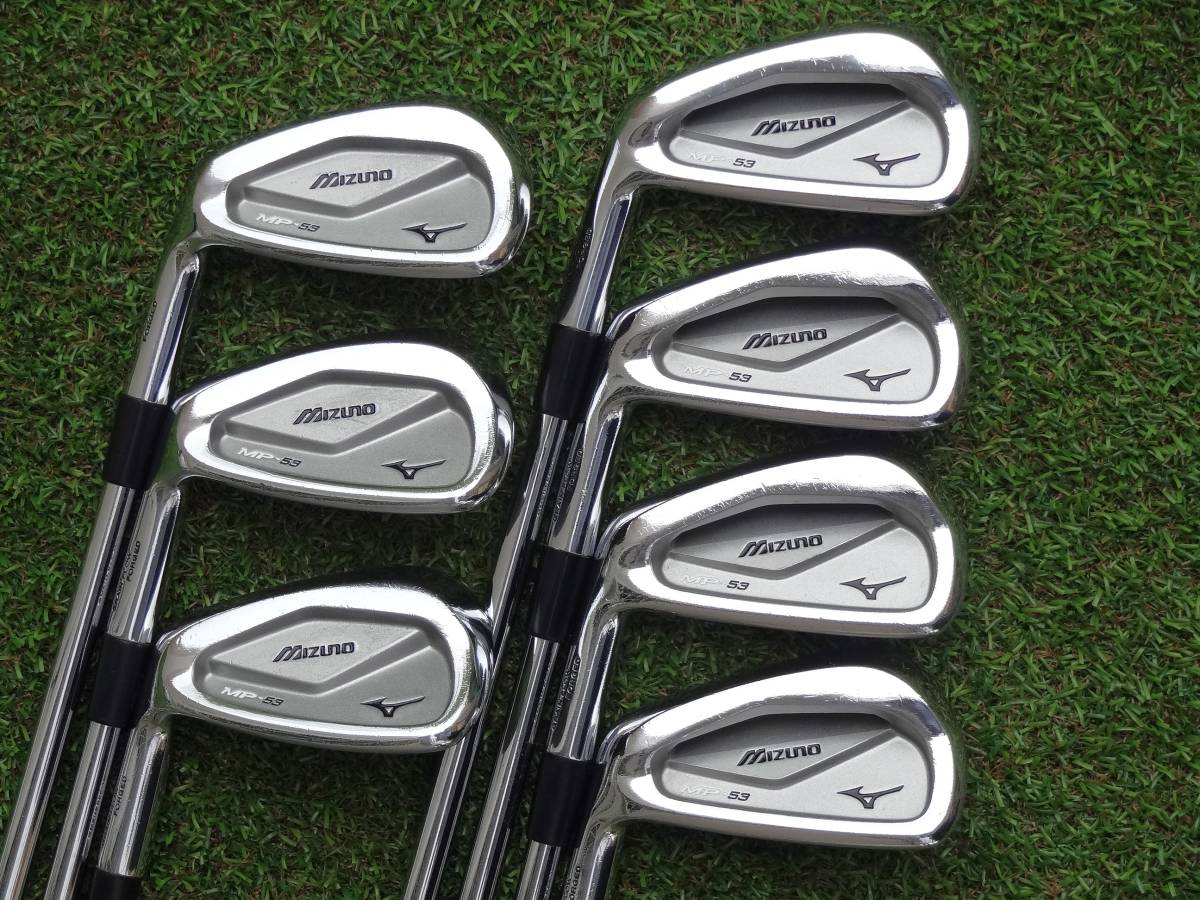 稀少レフティ】 ミズノ Mizuno MP-53 左利きアイアン NS850GH R 4-9,P