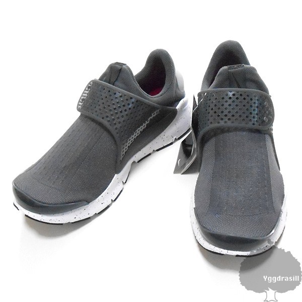 YGG★新品 NIKE SOCK DART スニーカー US8 グレー ソックダート_画像1