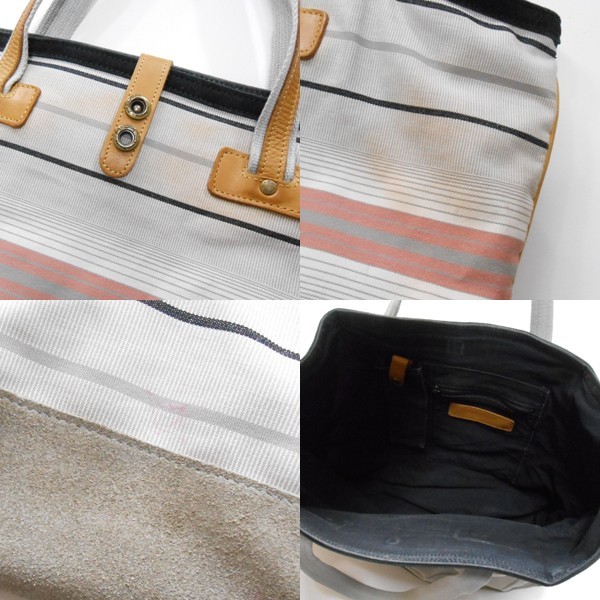 YGG# master-piece stripe handbag tote bag MP back master piece bag bag back 