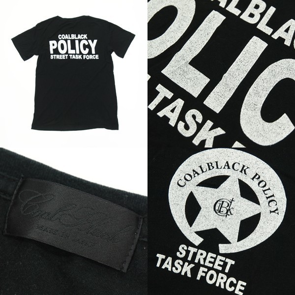 YGG★COALBLACK コールブラック ロゴ入り 半袖 Tシャツ 黒 S EXILE着 ブラック トップス_画像2