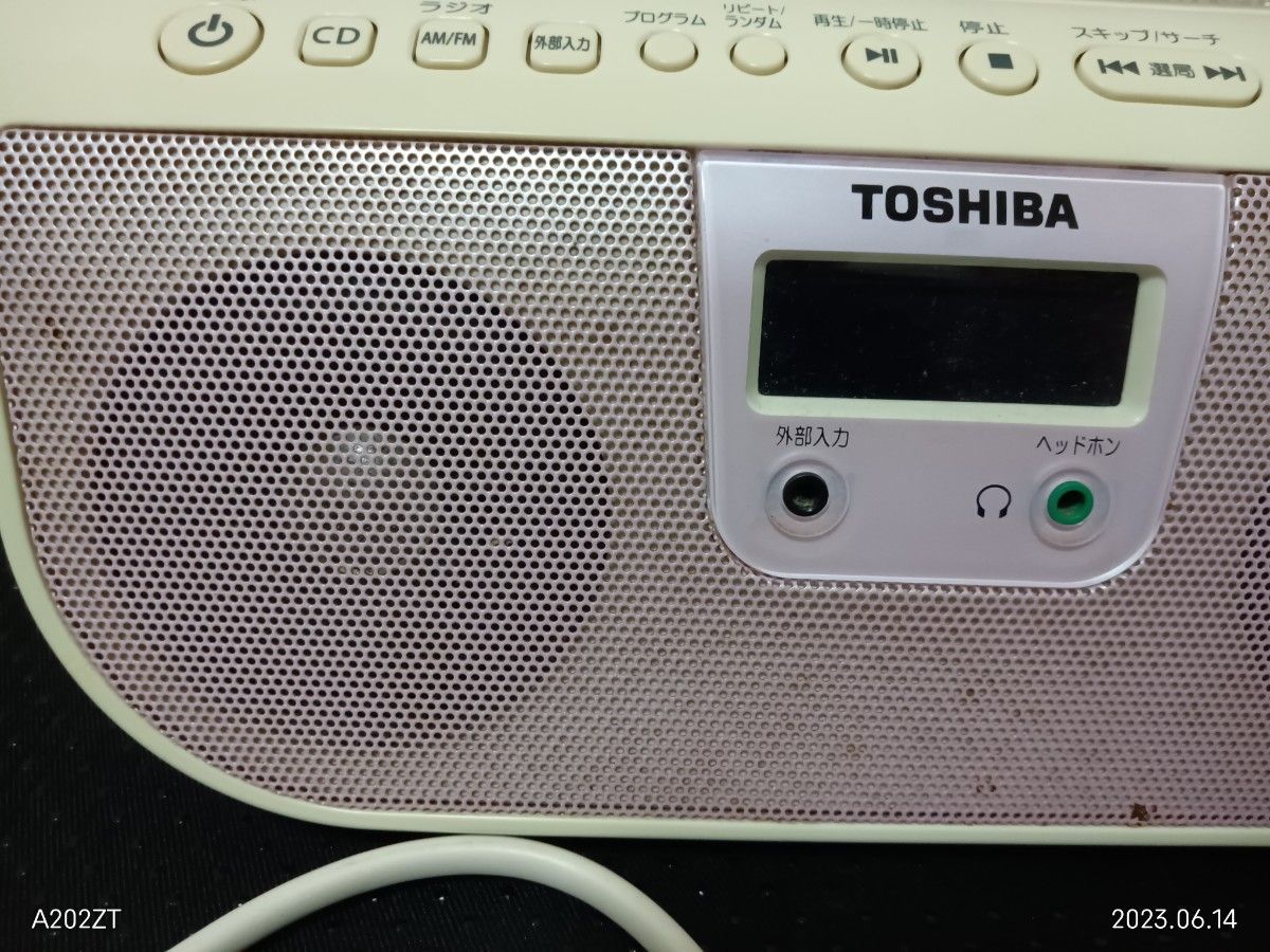 激レア TOSHIBA CUTEBEAT TY-CR11 キュートビート CDラジオ 東芝CDラジオ｜PayPayフリマ