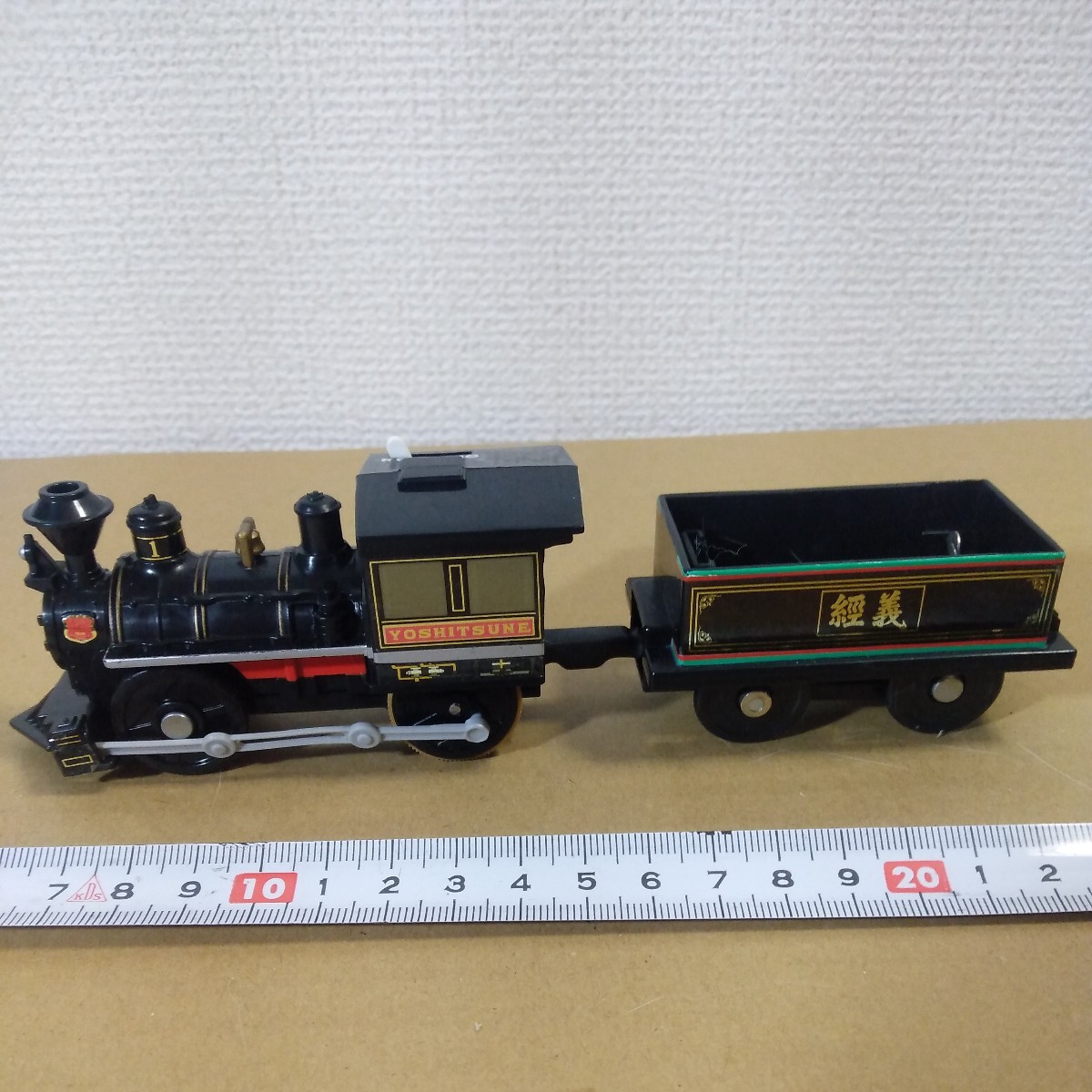 プラレール 車両 義経号 タイ製 1998年製 蓋欠品 未チェック 詳細不明 ジャンク扱い TOMY _画像1