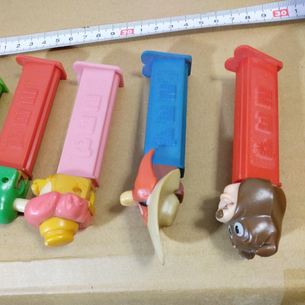 PEZ ペッツ ディスペンサ 5点 ダックテイルズ ルーニーテューンズトムとジェリー サイ ピンクパンサー スパイク 未チェック ジャンク扱い _画像5