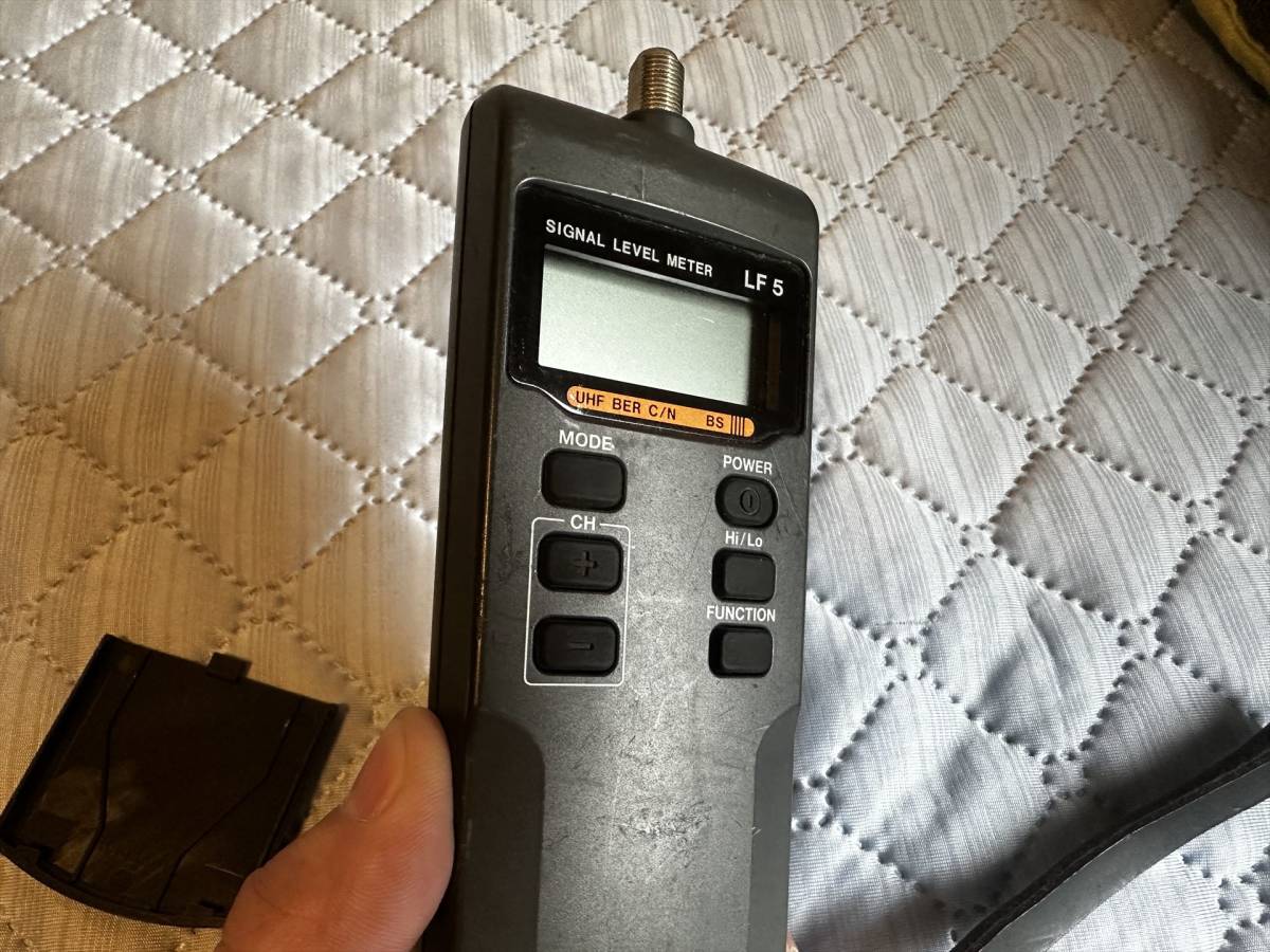LEADER LF5 リーダー シグナルレベルメーター UHF地上デジタル LEADER LF5 リーダー シグナルレベルメーター UHF地上デジタル