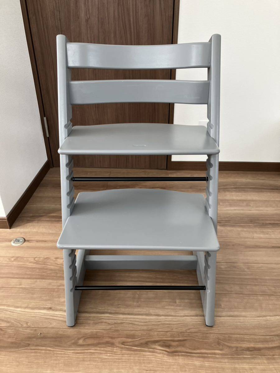 ストッケ トリップトラップ グレー STOKKE TRIPP TRAPP 中古品 - 通販