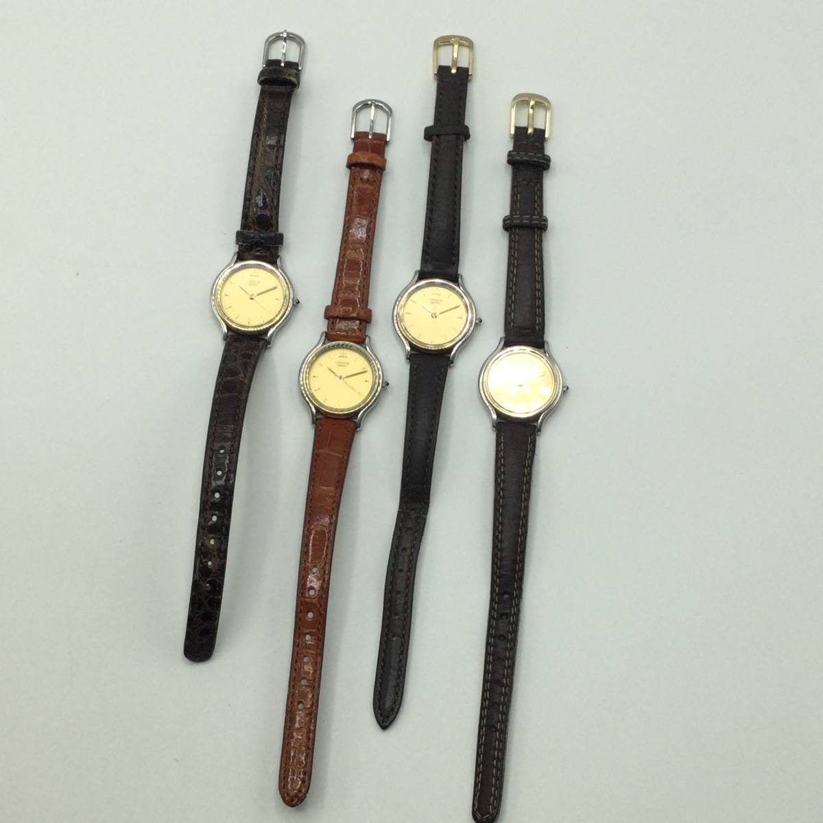G101〇【4点セット】SEIKO CREDOR セイコー クレドール 4J81-0A60