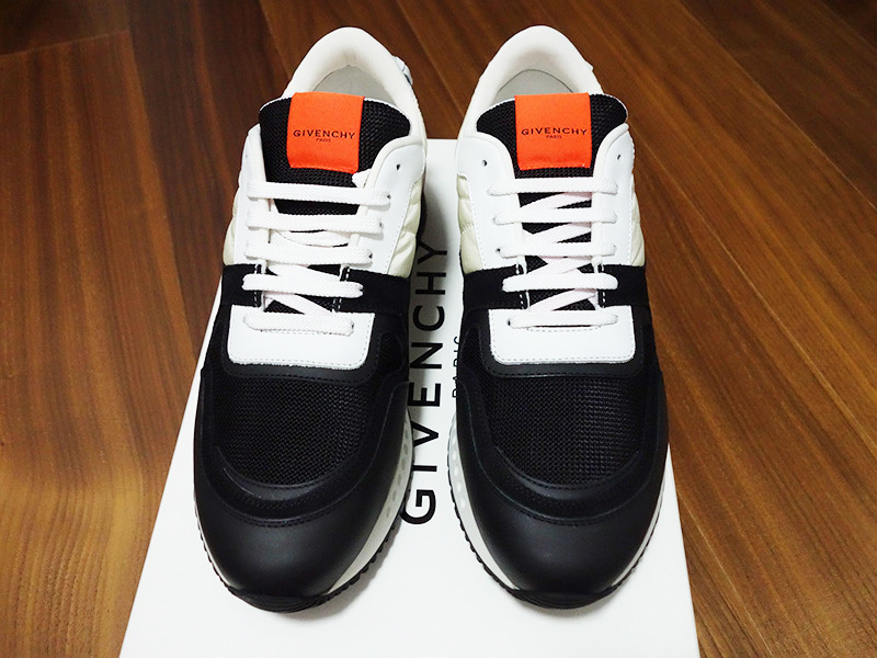 新品 未使用 GIVENCHY ジバンシー ジバンシィ メンズ レザースニーカー