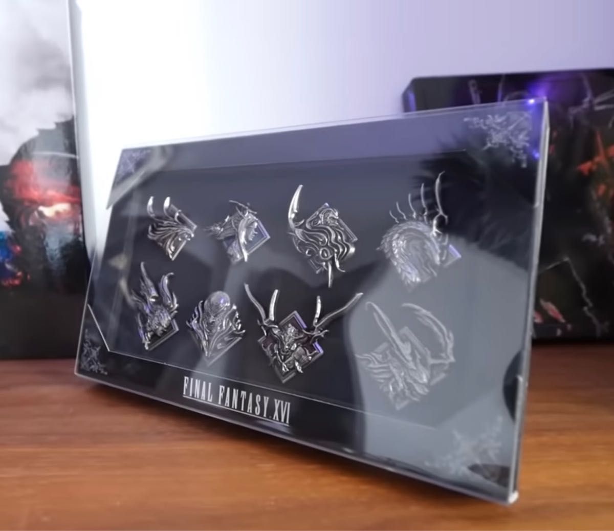 未開封〕FF16 召喚獣レリーフピンズコレクション ファイナル 未開封〕FF16 召喚獣レリーフピンズコレクション ファイナル