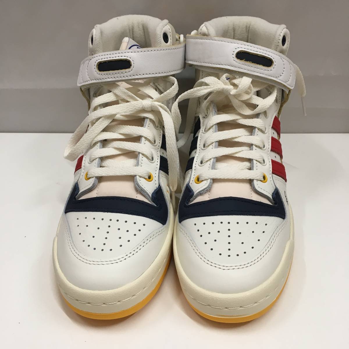 ●古3555 adidas アディダス スニーカー FORUM 84 HIGH EE マグドナルド H02575 US8 26.0㎝ 箱・タグありの画像2