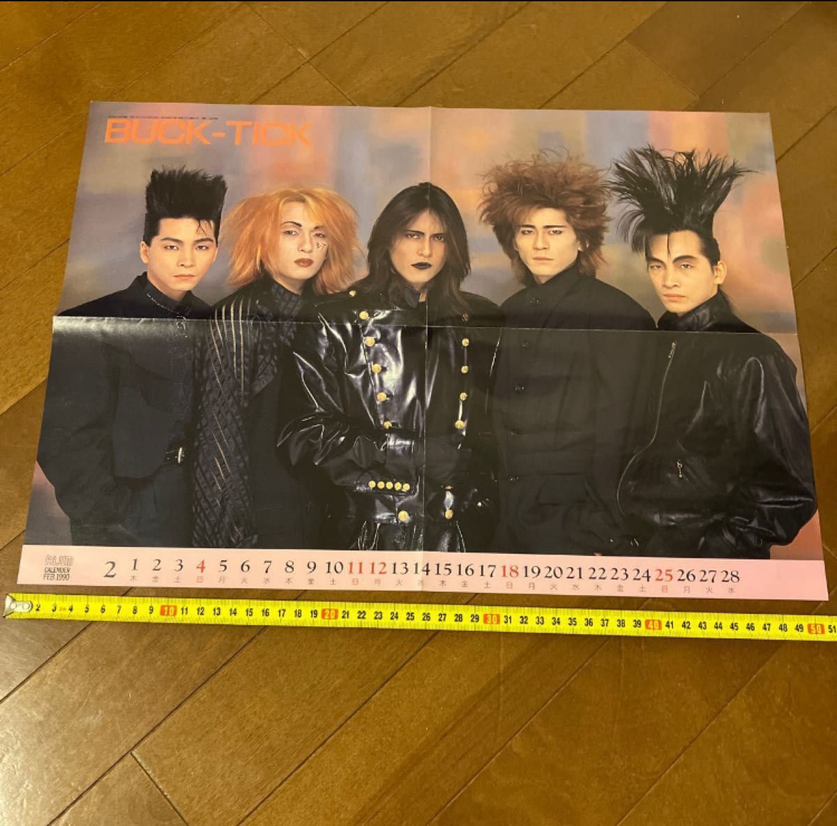 まとめ売り　BUCK-TICK  1989TOKYO DOMEパンフレット   1990カレンダー　バスタオル　時間限定値下げ中