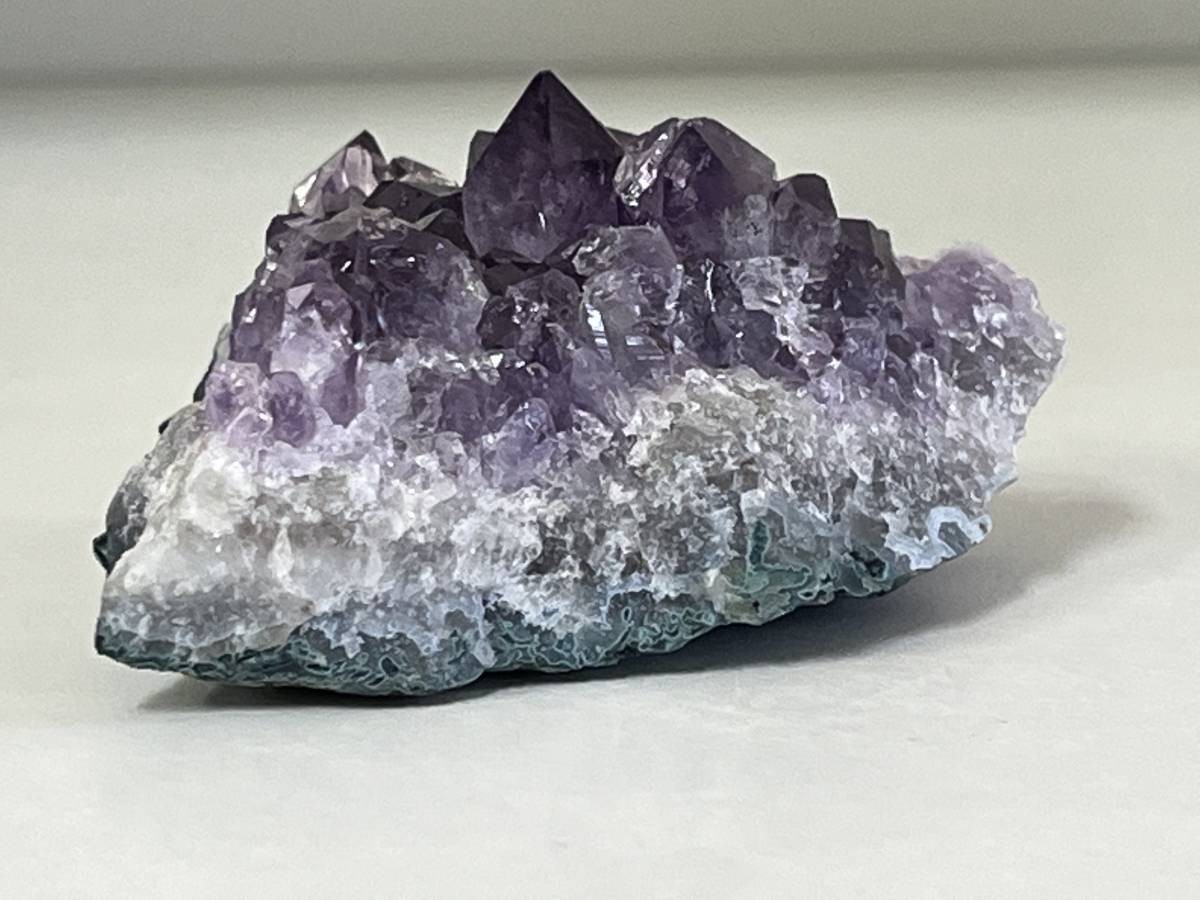 【天然石，原石】紫水晶　アメジスト　重量：148ｇ　2月誕生石　恋愛成就　KM25E455MA_画像3