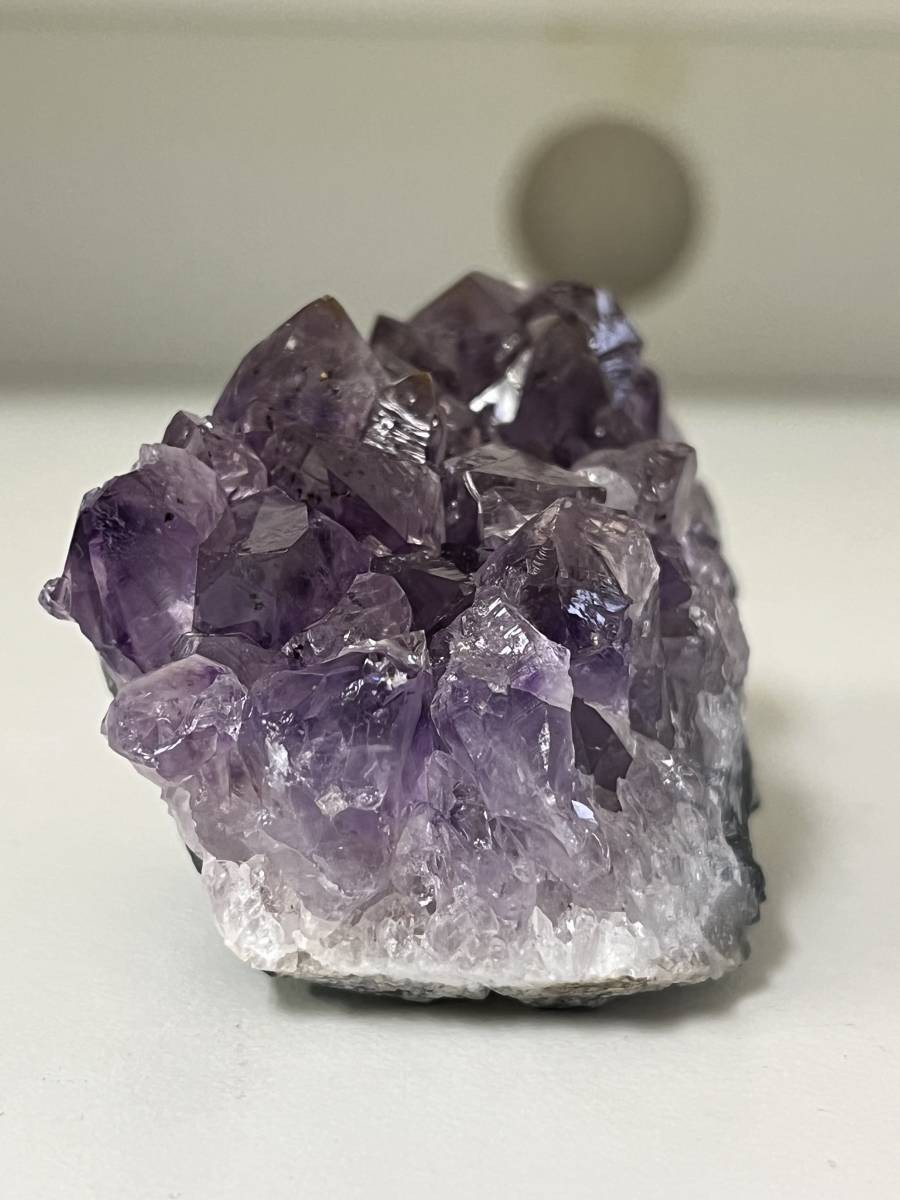 【天然石，原石】紫水晶　アメジスト　重量：236ｇ　2月誕生石　恋愛成就　KM25E270MA_画像4
