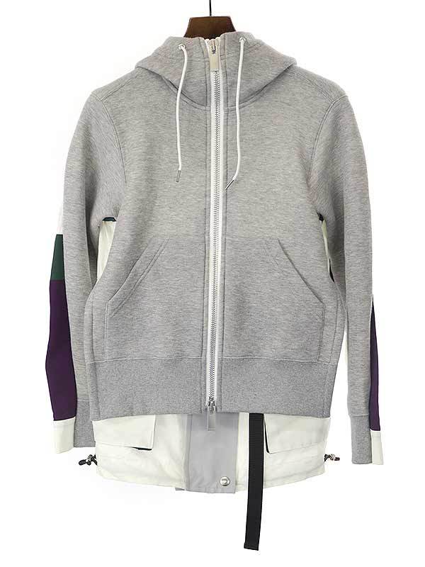 本命ギフト Hoodie Sweat Grosgrain×Sponge 21AW サカイ sacai