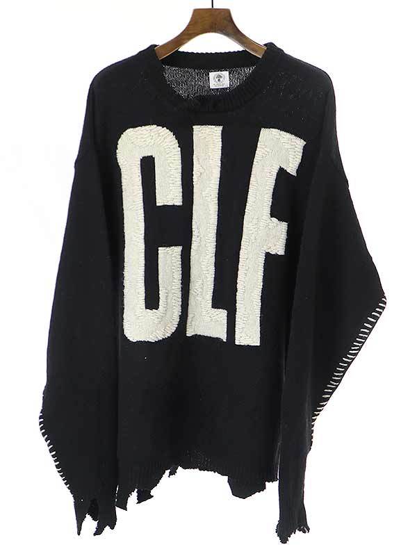 定番 KNIT CLF 22AW セントマイケル MICHAEL SAINT フロント刺繍ウール