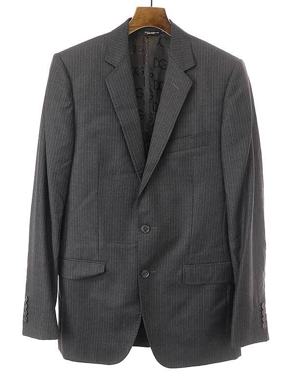 【格安saleスタート】 07AW ドルチェ&ガッバーナ DOLCE&GABBANA MARTINI メンズ【TLS】 サイズ:46 グレー ノッチドラペルストライプ2Bセットアップスーツ スーツ 【格安saleスタート】 07AW ドルチェ&ガッバーナ DOLCE&GABBANA MARTINI メンズ【TLS】 サイズ:46 グレー ノッチドラペルストライプ2Bセットアップスーツ スーツ