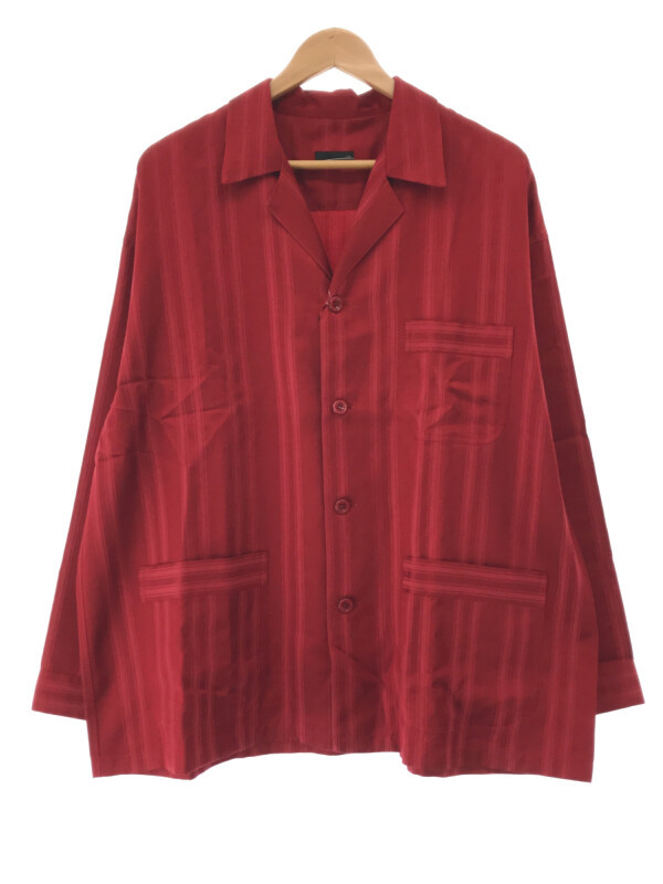 輝く高品質な SHIRT PAJAMA BIG 22AW ラッドミュージシャン MUSICIAN LAD ストライプビッグパジャマシャツ メンズ【TLS】 サイズ:44 レッド ラッドミュージシャン 輝く高品質な SHIRT PAJAMA BIG 22AW ラッドミュージシャン MUSICIAN LAD ストライプビッグパジャマシャツ メンズ【TLS】 サイズ:44 レッド ラッドミュージシャン