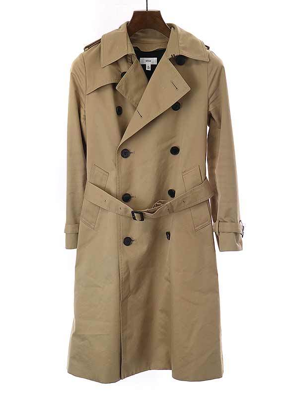 驚きの値段 COAT BELTEDTRENCH COTTON 15AW ハイク HYKE ライナー付