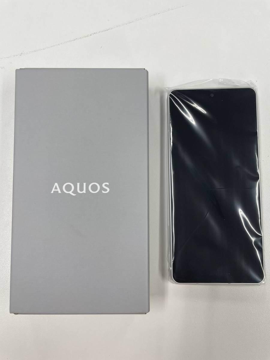 宅配便配送 新品未使用 AQUOS sense6 シルバー SIMフリー １２８GB SH