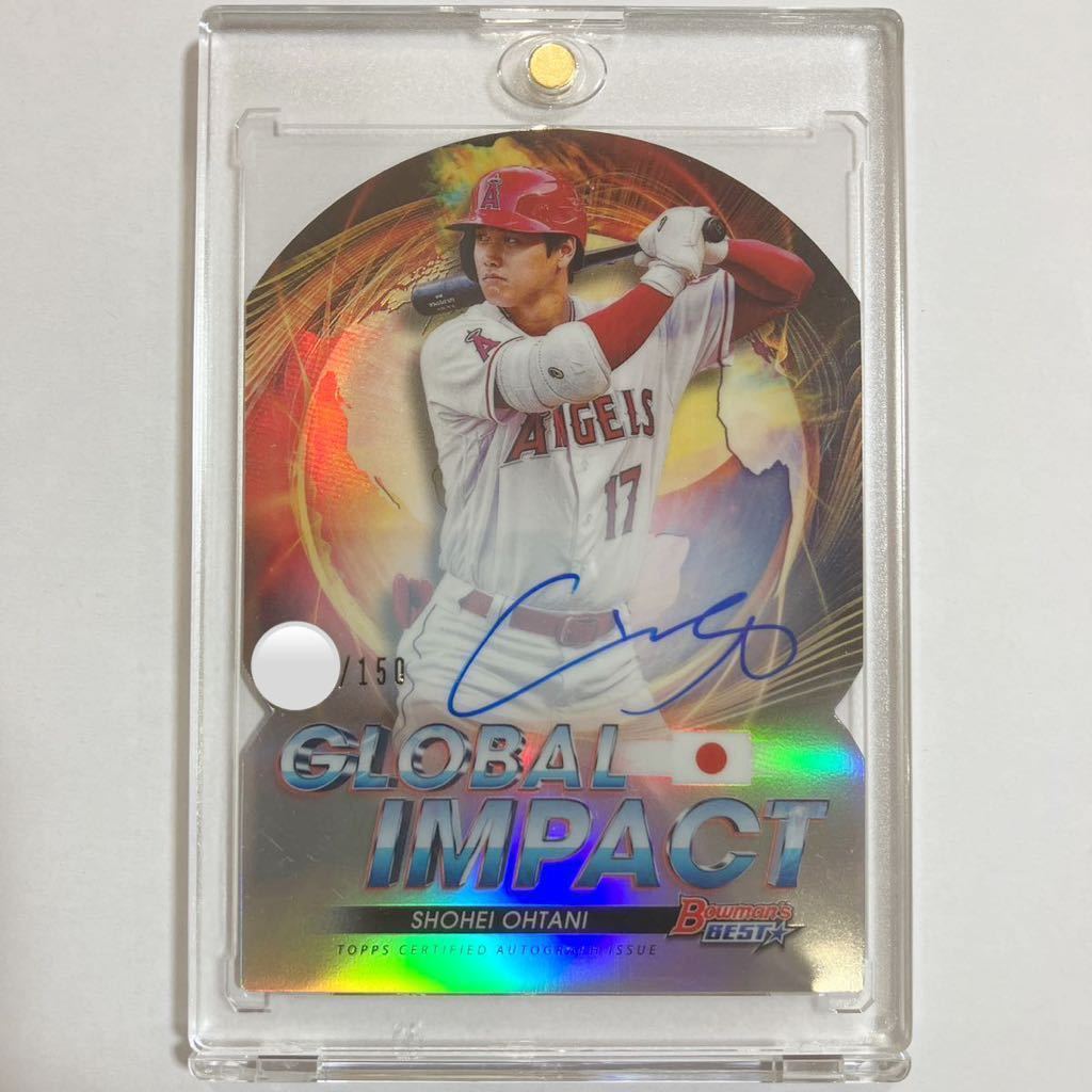 Topps 2022 Bowman's Best 大谷翔平 Shohei Ohtani 直筆サインカード