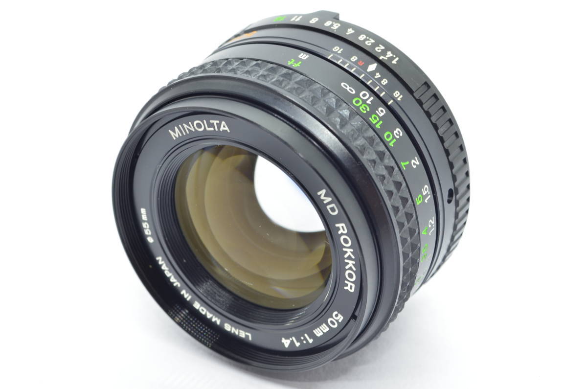外観並級】MINOLTA MD ROKKOR 50mm F1.4 ミノルタ #t4293 | www