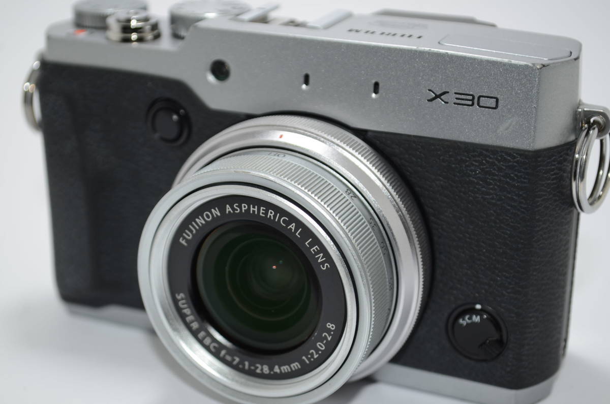 外観並級】FUJIFILM デジタルカメラ X30 シルバー FX-X30 #t5478