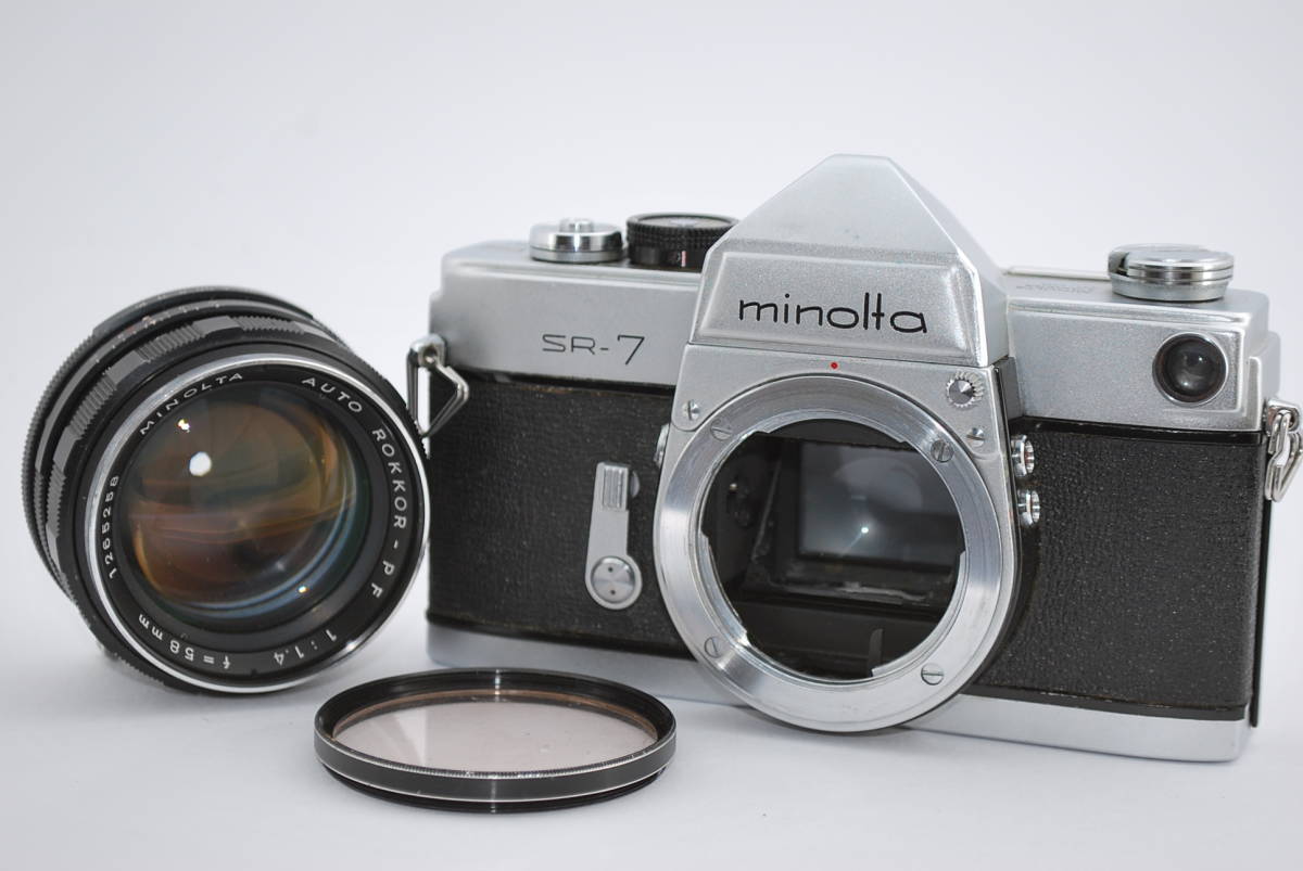 フイルムカメラ ミノルタ minolta SR-7 一眼レフ - フィルムカメラ