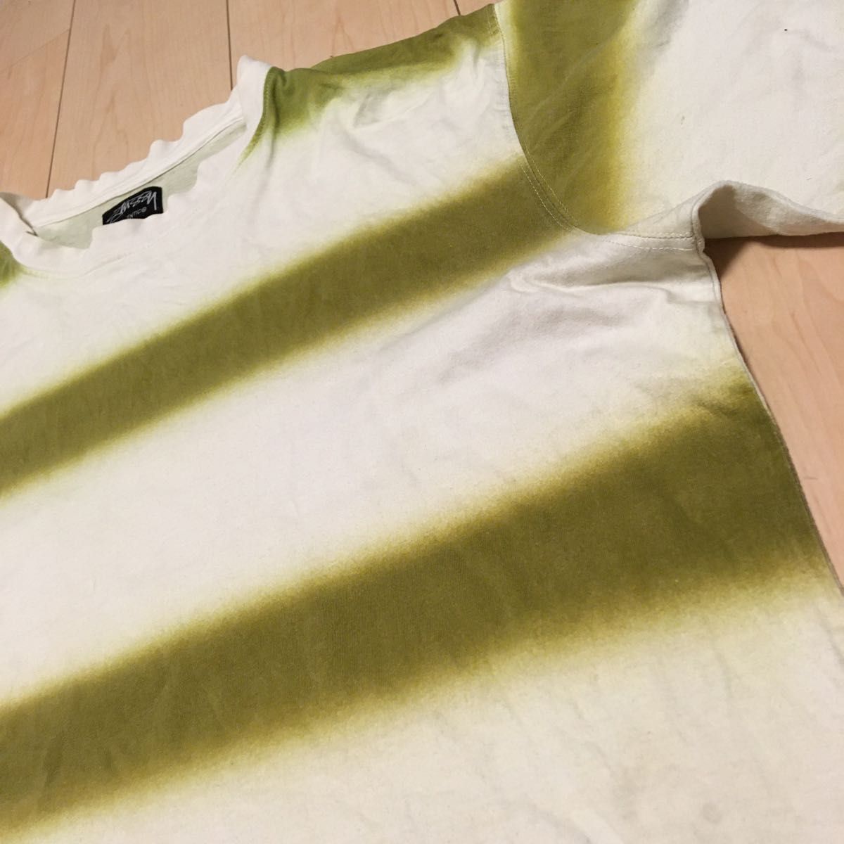 ステューシー ボーダーロングスリーブTシャツ カットソー ロンT 長袖T
