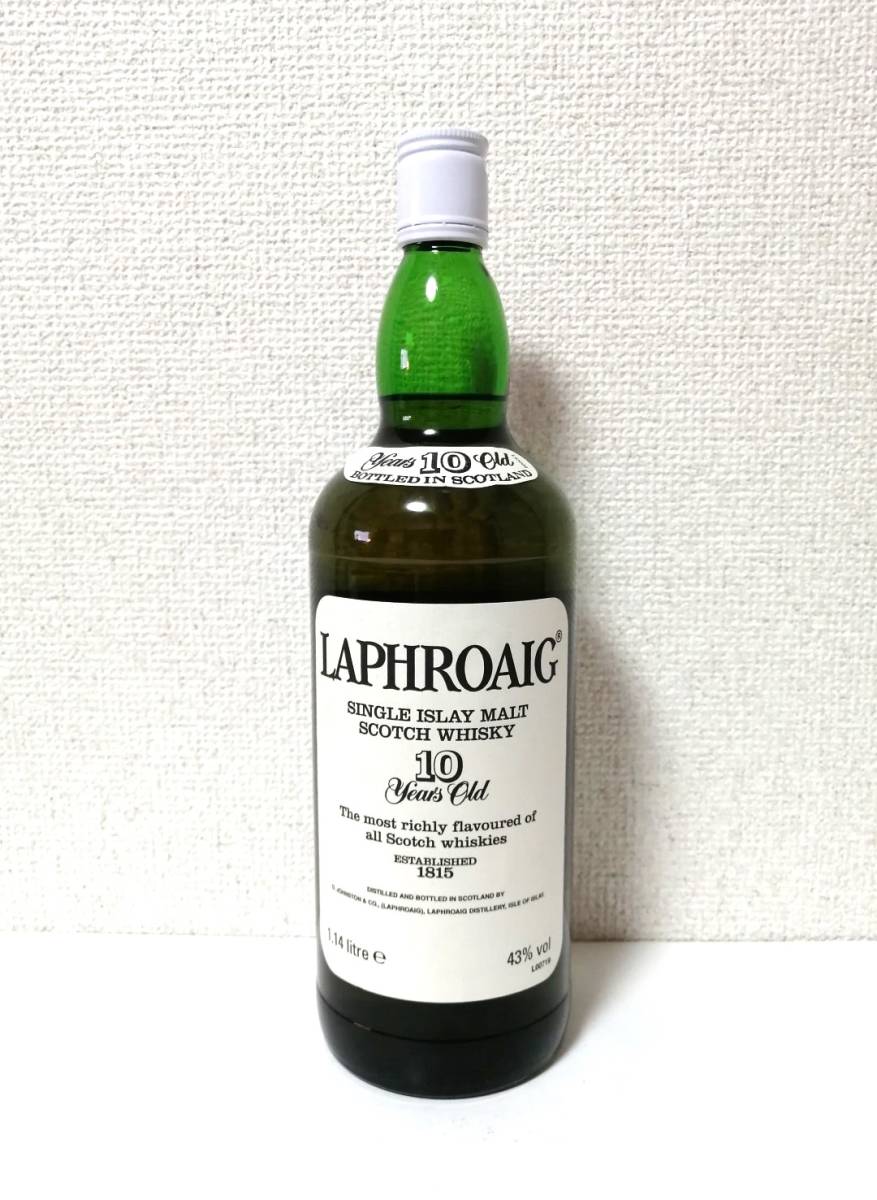 LAPHROAIG ラフロイグ10年 旧ボトル 1140ml 43度 未開封品